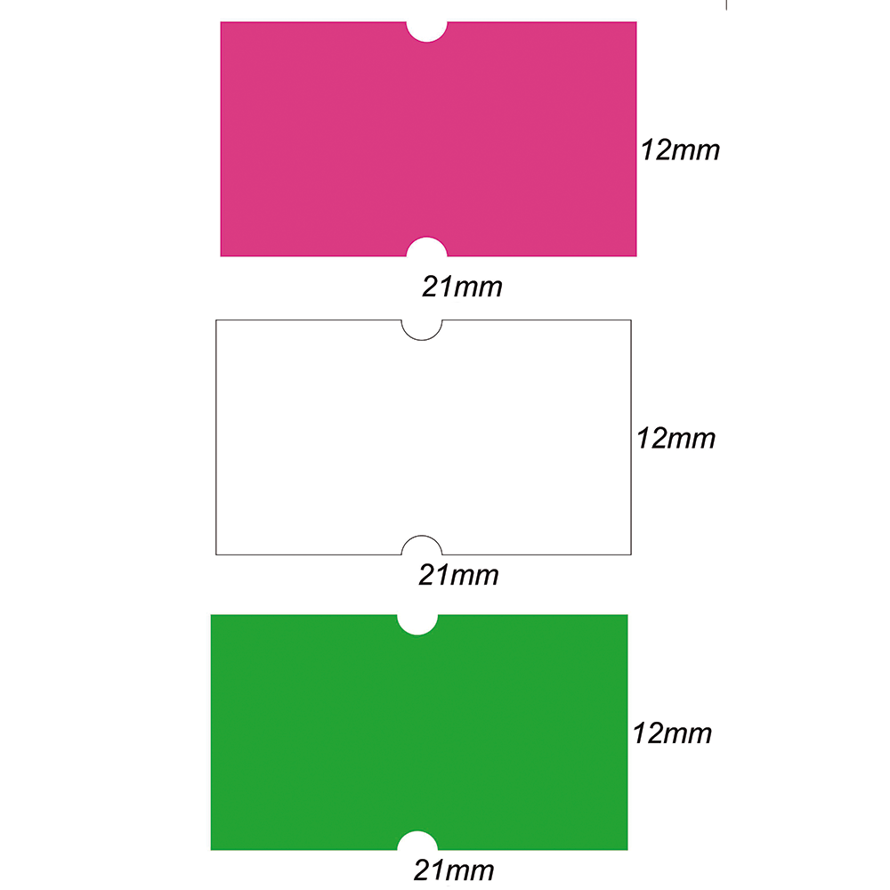 etiquetas de colores